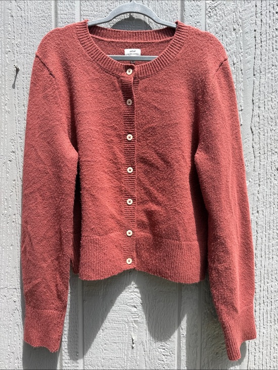 aerie Sweaters - Aerie Cozy Button-Up Cardigan Wool Blend Sweater Size: XL
